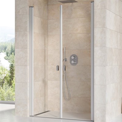 Душевая дверь Ravak Chrome CSDL2-110 0QVDCU0LZ1 профиль Сатин стекло Transparent 0QVDCU0LZ1 - фото 481869