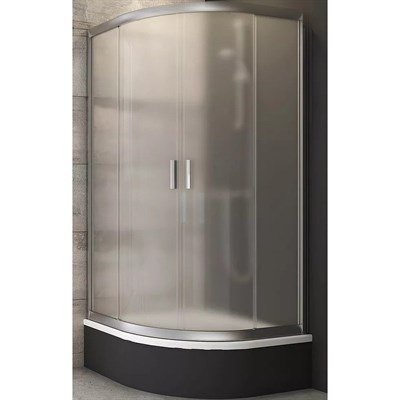 Душевой уголок Ravak Blix 80x80 BLCP4-80 Sabina 3B240U40ZG профиль Сатин стекло матовое 3B240U40ZG - фото 482443
