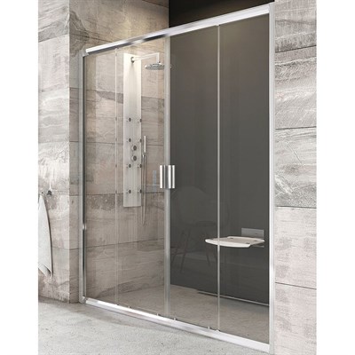 Душевая дверь Ravak Blix BLDP4-200 0YVK0C00Z1 профиль Хром стекло Transparent 0YVK0C00Z1 - фото 482682