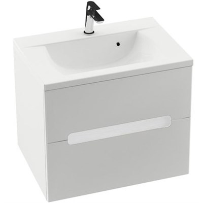 Тумба с раковиной Ravak Set SD Classic II 70 70508021 подвесная Белая 70508021 - фото 482773