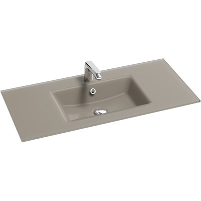 Раковина Jacob Delafon Sherwood 100 EB1830RU-DE5 Базальт матовый EB1830RU-DE5 - фото 483279