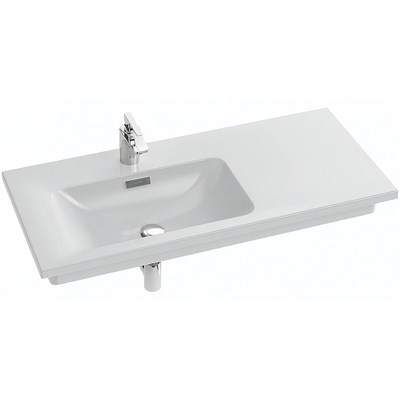 Раковина Jacob Delafon Vox 100 XAC112K-Z-00 Белая XAC112K-Z-00 - фото 483296