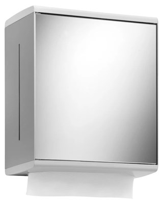 Дозатор бумажных полотенец Keuco Collection Moll 12785010201 серебро/антрацит петли справа 12785010201 - фото 483732