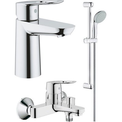 Комплект смесителей Grohe BauLoop 121827 Хром - фото 484151