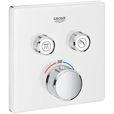 Смеситель для душа Grohe Grohtherm SmartControl 29156LS0 с термостатом Белая луна gr_29156LS0 - фото 484405