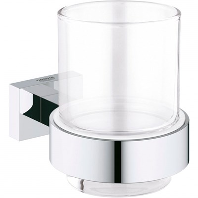 Стакан для зубных щеток Grohe Essentials Cube 40755001 Хром - фото 484713