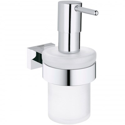 Дозатор для жидкого мыла Grohe Essentials Cube 40756001 Хром - фото 484715