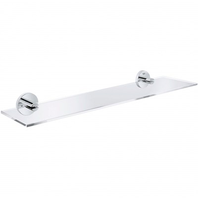 Стеклянная полка Grohe Essentials 40799001 прозрачное стекло gr_40799001 - фото 484725