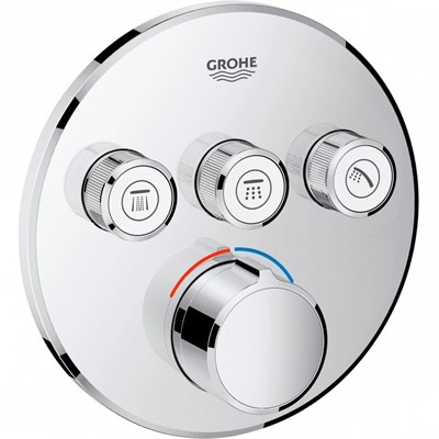 Смеситель для душа Grohe SmartControl 29146000 с термостатом Хром gr_29146000 - фото 484787