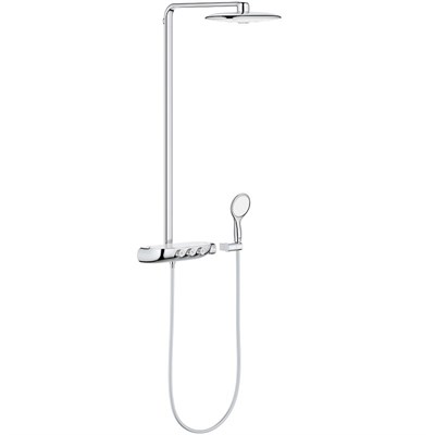 Душевая система Grohe Rainshower System 26250LS0 с термостатом Белая луна gr_26250LS0 - фото 485002