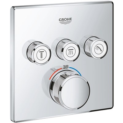 Смеситель для душа Grohe Grohtherm SmartControl 29126000 с термостатом Хром gr_29126000 - фото 485161