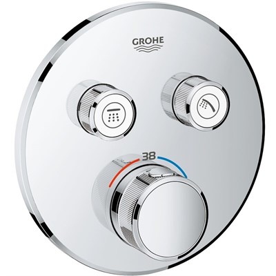 Смеситель для душа Grohe Grohtherm SmartControl 29119000 с термостатом Хром gr_29119000 - фото 485272