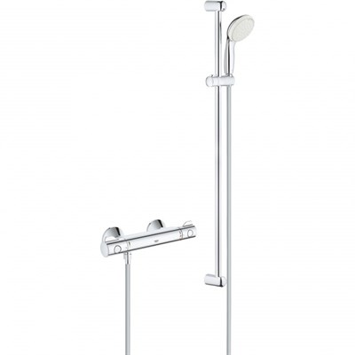 Смеситель для душа Grohe Grohtherm 800 34566001 с термостатом Хром gr_34566001 - фото 485428