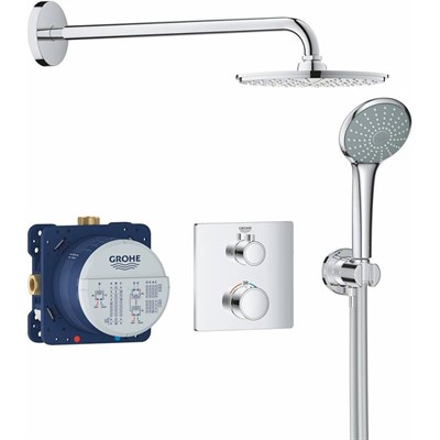 Душевая система Grohe Grohtherm 34734000 с термостатом Хром gr_34734000 - фото 485442