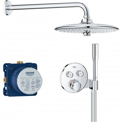 Душевая система Grohe SmartControl 34744000 с термостатом Хром gr_34744000 - фото 485469