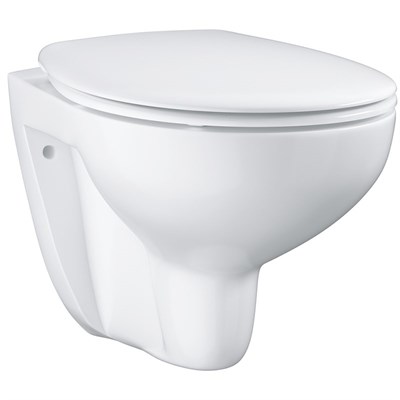 Унитаз Grohe Bau Ceramic 39351000 подвесной с сиденьем Микролифт gr_39351000 - фото 485631