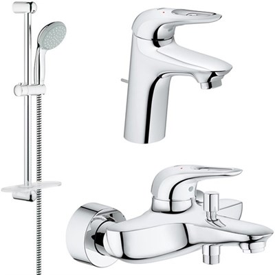 Комплект смесителей Grohe Eurostyle 124416 Хром - фото 485658