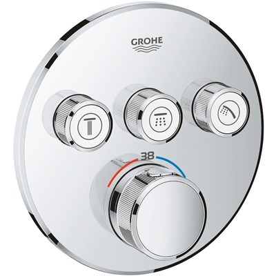 Смеситель для душа Grohe Grohtherm SmartControl 29121000 с термостатом Хром gr_29121000 - фото 485868