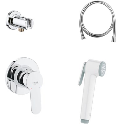 Гигиенический душ со смесителем Grohe BauEdge 124897 Хром gr_124897 - фото 485988