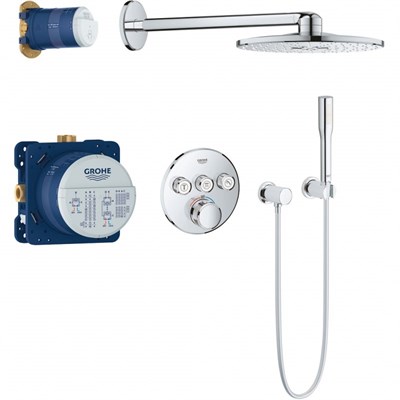 Душевая система Grohe Rainshower SmartActive 34705000 с термостатом Хром gr_34705000 - фото 486332