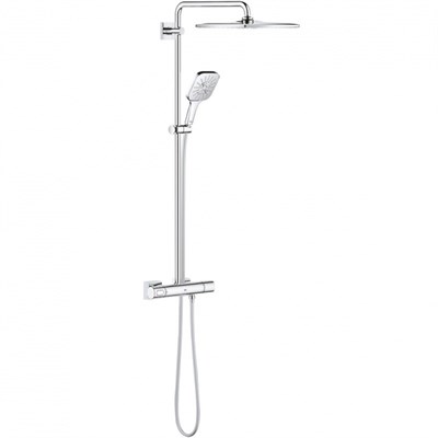 Душевая система Grohe Rainshower SmartActive 310 26649000 с термостатом Хром gr_26649000 - фото 486634