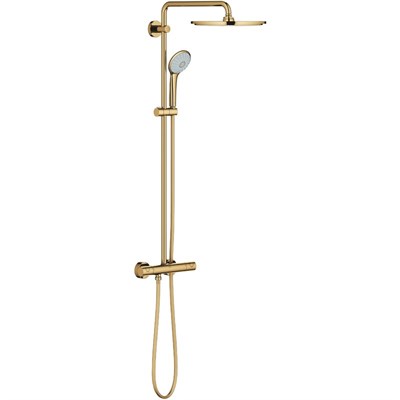 Душевая система Grohe Euphoria 26075GL0 с термостатом Холодный рассвет gr_26075GL0 - фото 486719