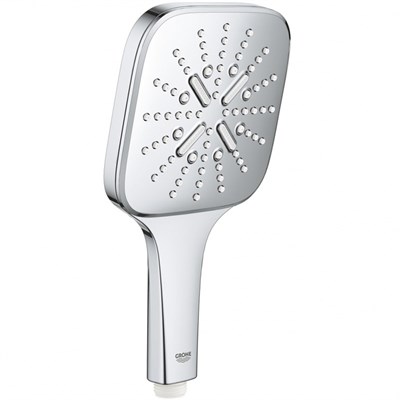 Ручной душ Grohe Rainshower SmartActive 130 Cube 26550000 Хром gr_26550000 - фото 486916