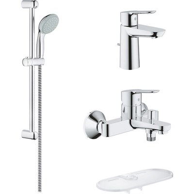 Комплект смесителей Grohe BauEdge 118389 Хром gr_118389 - фото 487129