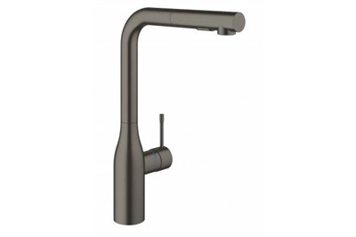 Смеситель для кухонной мойки Grohe Essence 30270AL0 тёмный графит, матовый - фото 487822