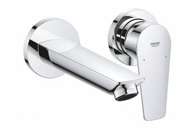 Смеситель для раковины Grohe BauEdge 20474001 со скрытой частью, хром gr_20474001 - фото 487849