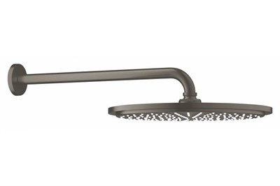 Верхний душ с душевым кронштейном GROHE Rainshower 26066AL0 темный графит, матовый gr_26066AL0 - фото 487906