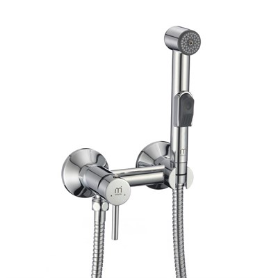 Смеситель с гигиеническим душем Milardo Tidy (TIDSB00M08) TIDSB00M08 - фото 488482