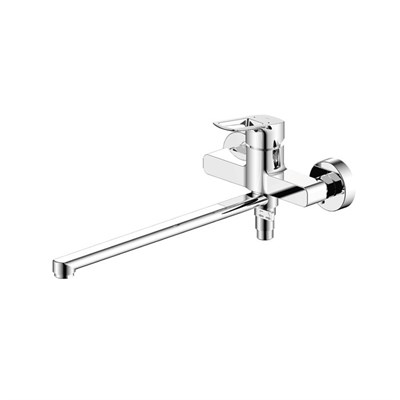 Смеситель для ванны IDDIS Spin с длинным изливом  (SPISBL2i10WA) SPISBL2i10WA - фото 493238