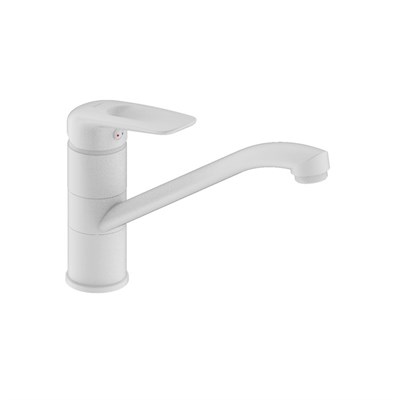 Смеситель для кухни IDDIS Male белый, матовый (MALWT00i05) MALWT00i05 - фото 493309