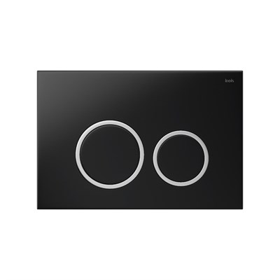 Клавиша смыва Iddis Unifix, черная (UNI03BCi77) UNI03BCi77 - фото 493606