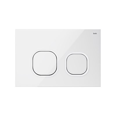 Клавиша смыва IDDIS белая Uniglass 001 (UNG01GWi77) UNG01GWi77 - фото 493702