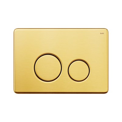 Клавиша смыва IDDIS золото Unisteel 001 (UNS01GGi77) UNS01GGi77 - фото 493741