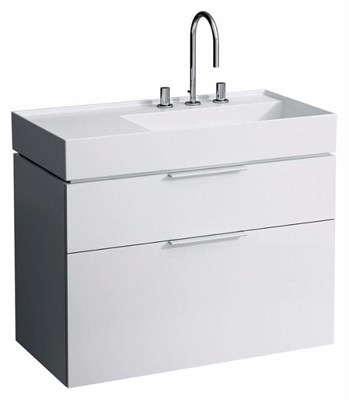 Тумба для комплекта Laufen Kartell by Laufen 4.0760.2.033.631.1 90 белый лакированный 4.0760.2.033.631.1 - фото 495631