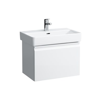 Тумба под раковину Laufen Pro S 4.8303.2.095.463.1 55 белый матовый, 1 внутренний ящик и органайзер 4.8303.2.095.463.1 - фото 497418
