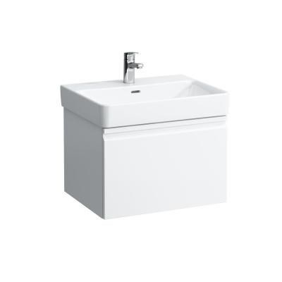 Тумба под раковину Laufen Pro S 4.8337.2.096.463.1 60 белый матовый, 1 ящик 4.8337.2.096.463.1 - фото 500556