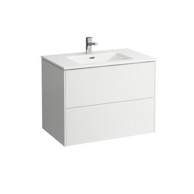 Тумба с раковиной Laufen Pro S 8.6496.1.261.104.1 80 белый глянцевый 8.6496.1.261.104.1 - фото 500716