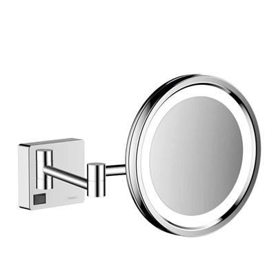 Косметическое зеркало Hansgrohe AddStoris 41790000 с подсветкой, хром 41790000 - фото 501223