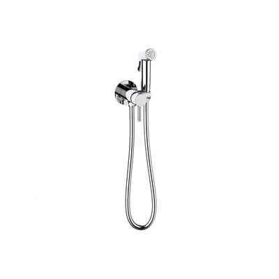 Смеситель с гигиеническим душем Bravat, хром (D9151CP-ENG) D9151CP-ENG - фото 501676