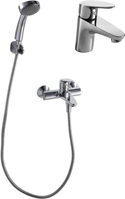 Набор смесителей для ванны Bravat DROP 2в1 (F4898C-SET) F4898C-SET - фото 501702