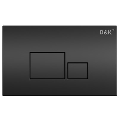 Клавиша смыва D&K Quadro DB1519025, цвет черный DB1519025 - фото 502525
