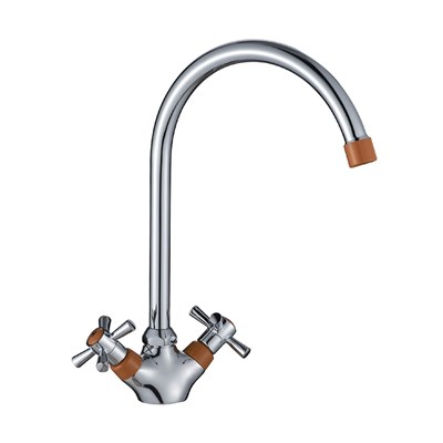 Смеситель для кухни DECOROOM DR51 (DR51028-Orange) DR51028-Orange - фото 502653