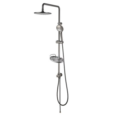 Душевой гарнитур Lemark Bronx LM3788GM, графит LM3788GM - фото 503352