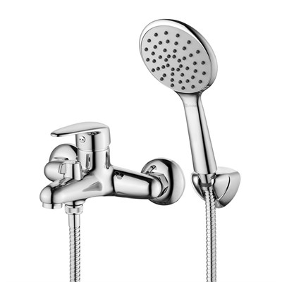 Смеситель Lemark Pramen LM3314C для ванны, с душевой лейкой, хром LM3314C - фото 503375