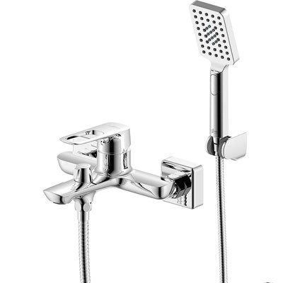 Смеситель Rossinka для ванны с монолитным изливом, хром, RS46-30 RS46-30 - фото 503741