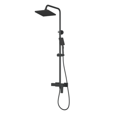 Душевая система RUSH Thira без излива (TR3635-40Black) TR3635-40Black - фото 503780